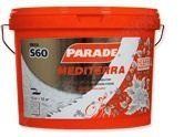 parade s60 mediterra декоративная штукатурка пластичная цвет белый 15кг германия